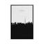 Dublin, Ireland City Skyline by Ayse Deniz Akerman - Print on Canvas-63929792-63929801