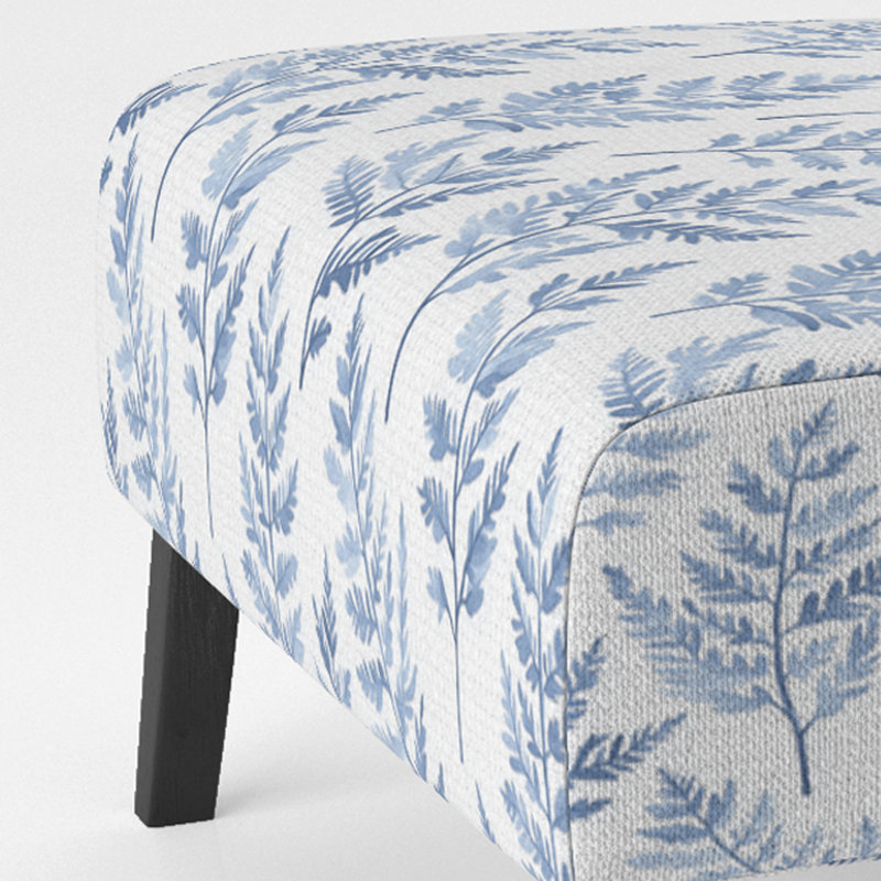 Fauteuil de chambre Country Farmhouse, Pantoufle sans accoudoirs