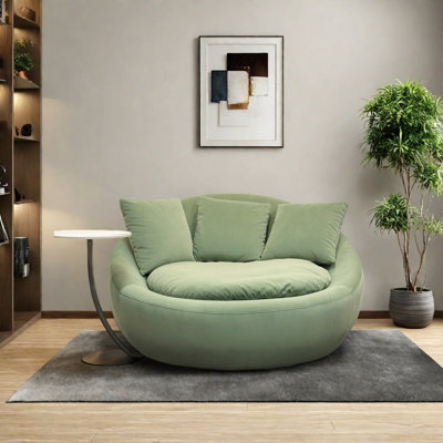 Solid wood luxury lounge chair