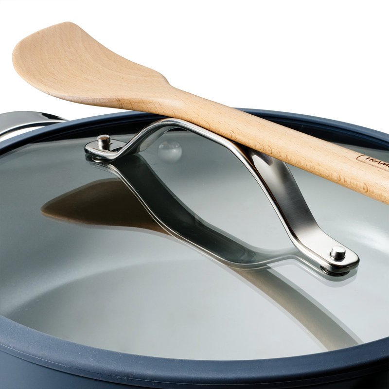 Aluminum Non-Stick Frying Pan Set, Blue