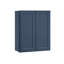 Armoire murale standard Shaker de 30 po x 12 po x 36 po Homewood Cozy Design en gris Shaker prêt à assembler-814792614-814792618