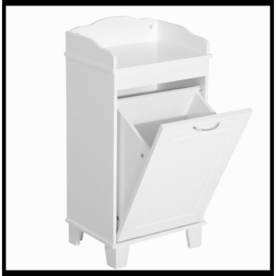 Armoire de salle de bain autoportante en bois d'ingénierie Kartyr