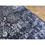 Tapis unique noué à la main 8 pi x 10 pi 1 po bleu Mahmooda