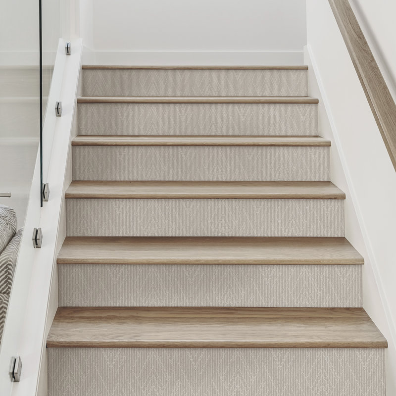 Adhésif décoratif Corrigan Studio, H 7,5 po x l 48 po, Gris chaleureux