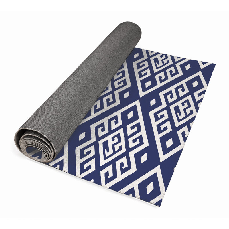 Athana Outdoor Area Rug, Runner 2'6" x 8'