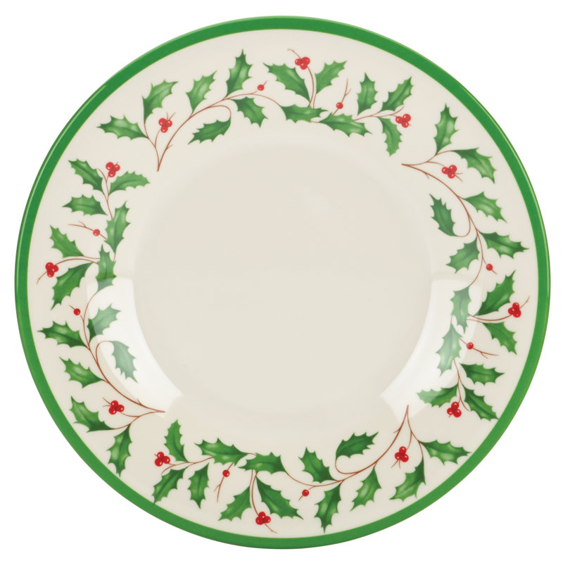 Lenox Holiday Melamine 8" Plate