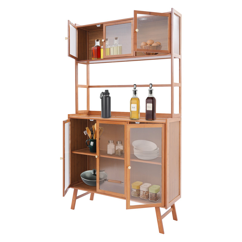 Buffet de cuisine sur pied avec portes et armoires de cuisine