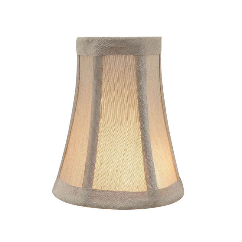 Abat-jour cloche de 5 po (attache) en gris