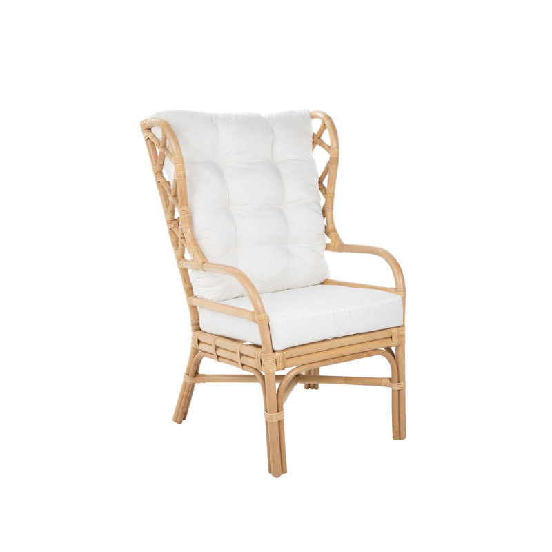 Fauteuil à oreilles capitonné de 28 po de large Alderson