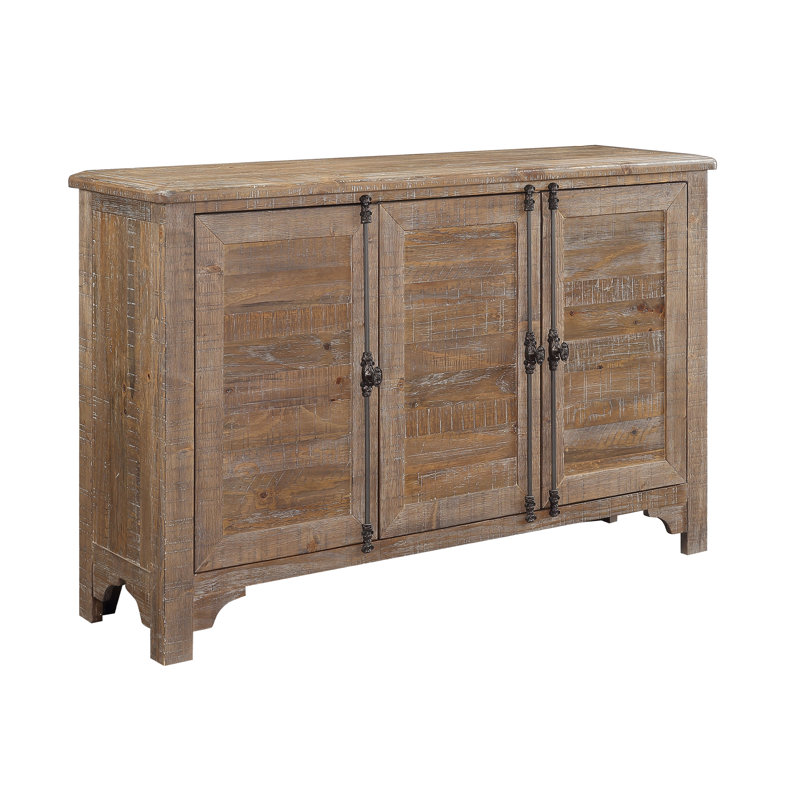 Bindner 64" Wide 2 Drawer Server, Brown