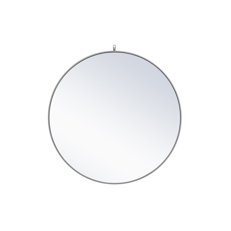 Miroir Cassie, 42 po x 42 po, Blanc