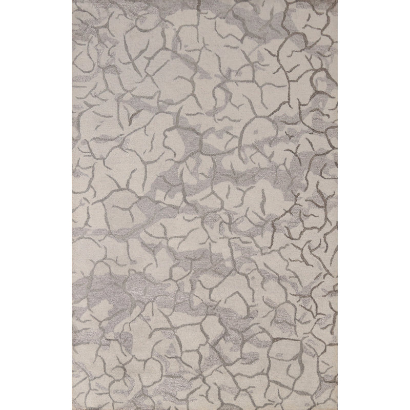 Tapis indien moderne abstrait