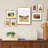 Drennon Metal Picture Frame - Set of 7 with Mat-1376273056