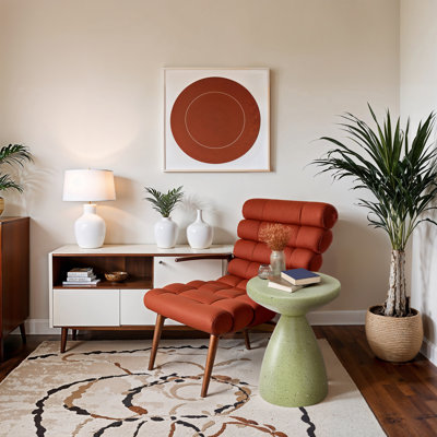 Table d'appoint en fer Anika Hendershot