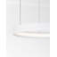 1 - Light White LED Wagon Wheel Pendant