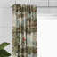 Greenwood Linen Abstract Room Darkening Pinch Pleat Single Curtain Panel-1876653972