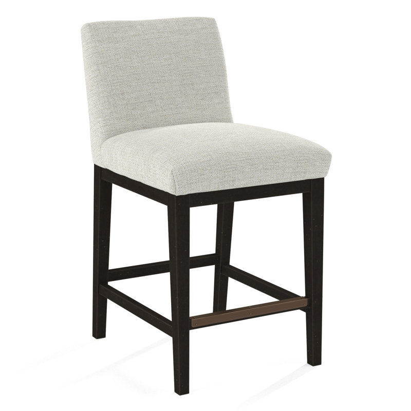 Upholstered Stool, 61703-88, Black