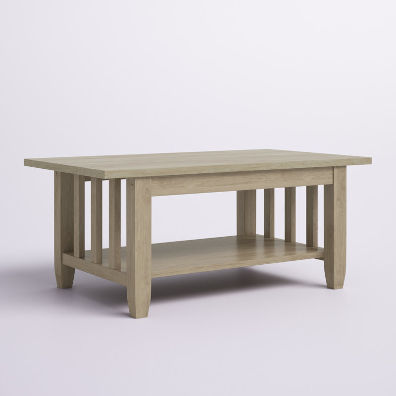 Manatuto Solid Wood Single Coffee Table