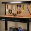 Banc de rangement en acier Adelynne-2025163455