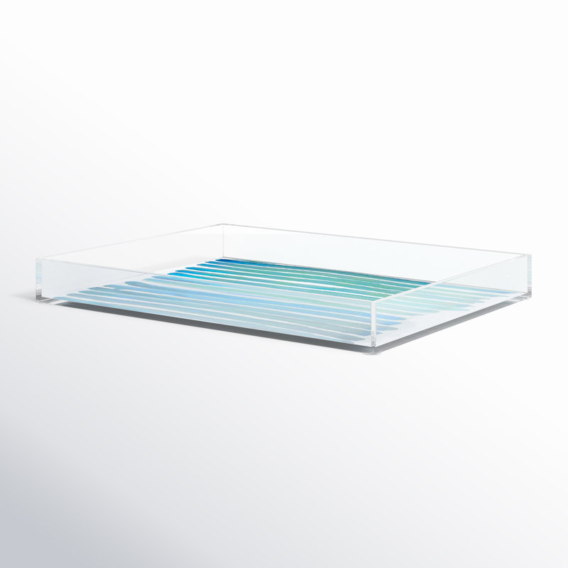 Koger Plastic / Acrylic Tray, 1.75" H x 15.5" W x 12" L