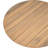 Verona Outdoor Patio Round Acacia Wood Coffee Table, Natural Finish Wood