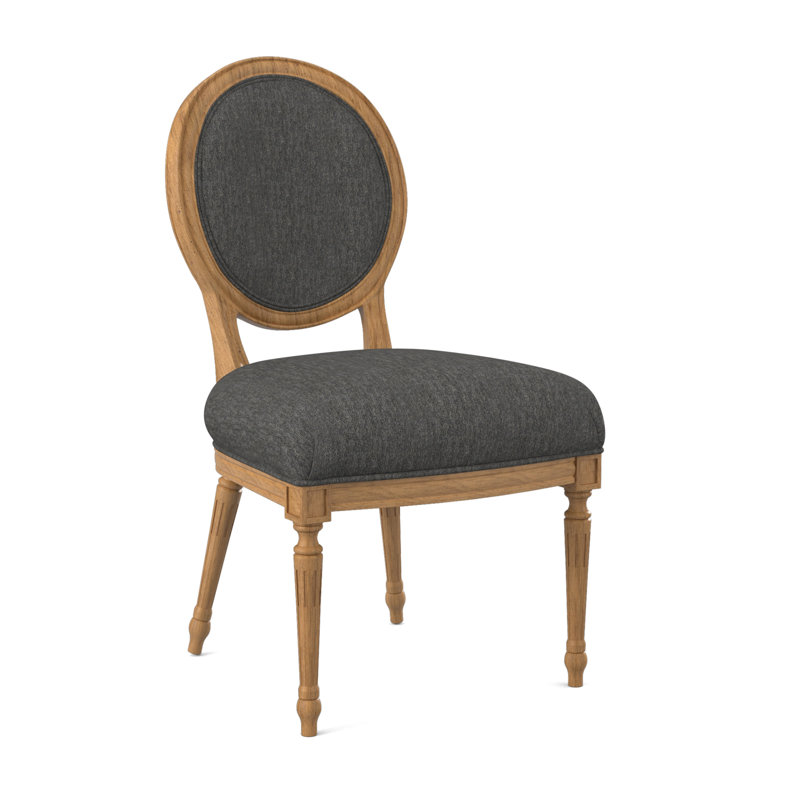 Dauphin Dining Chair, Amber, Filigree Ivory