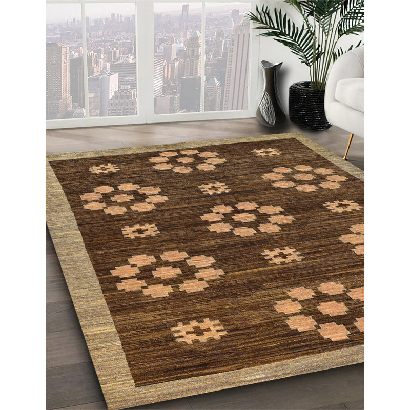 Tapis abstrait moderne 125, Tapis de couloir 2 pi x 5 pi