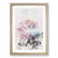 Fog Over Misurina Mountain In Italy Watercolour - Picture Frame Graphic Art-56923574-56923573
