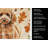 Miniature Apricot Poodle Heirloom Fall Kitchen Towel-1218231155