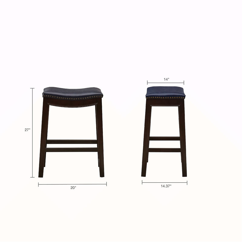 Saddle Counter Stool