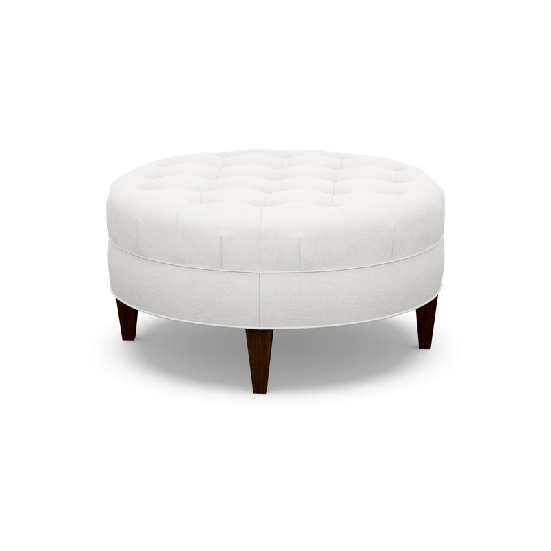 Round Ottoman, 5246-99, Walnut