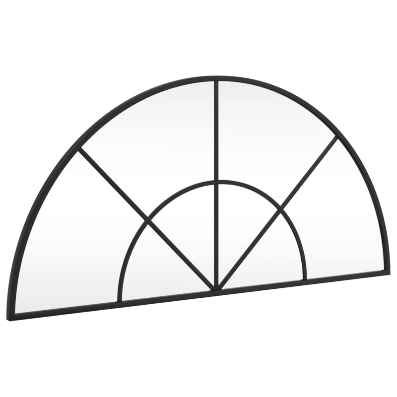 Nayvia Iron Arch Wall Mirror, 15.7" x 31.5"