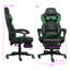 Fauteuil d'ordinateur ergonomique pour adultes à dossier haut avec repose-pieds et soutien lombaire-53046267