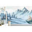 Papier peint texturé amovible Winter Winter-833171364