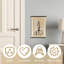 Wood Wall Organizer with Wall Baskets