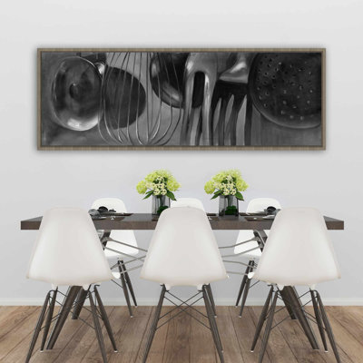 Accessoires de cuisine noir et blanc
