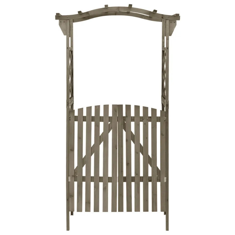 Allec 204 cm H x 116 cm W Gate Fencing