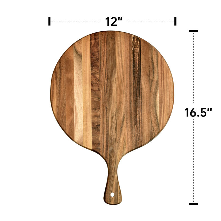 https://assets.wfcdn.com/im/96046707/resize-h755-w755%5Ecompr-r85/2446/244672856/Acacia+Wood+Round+Cutting+Board+With+Handle+16%E2%80%9D+X+12%E2%80%9D%E2%80%93+Round+Pizza+Paddle+%26+Cutting+Serving+Board.jpg