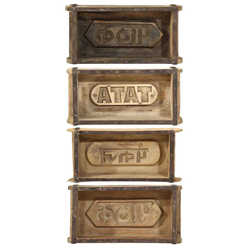 Borough Wharf Solid Wood Storage Tub & Tote