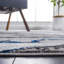 Tapis gris / bleu Swindle-1857564641