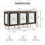 Buffet Velora Modern Luxury