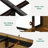 Bed Frame With 4 Storage Drawers, Built-In LED Lights & USB Charging Station, Side Bookshelf Storage-1660902825-1660902831