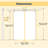 Double Modern Wave Design Sliding Barn Door with Installation Hardware Kit(Easy Assembly)-107231945-93492030