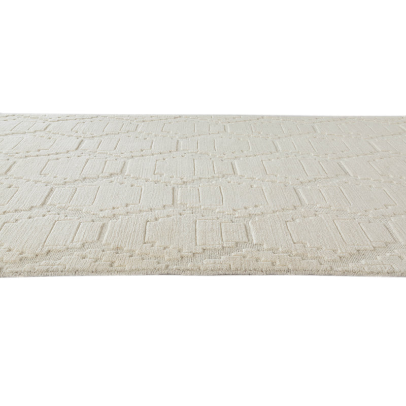 Portia Rug Hand Loomed Wool  Rug, Rectangle 5' x 8'