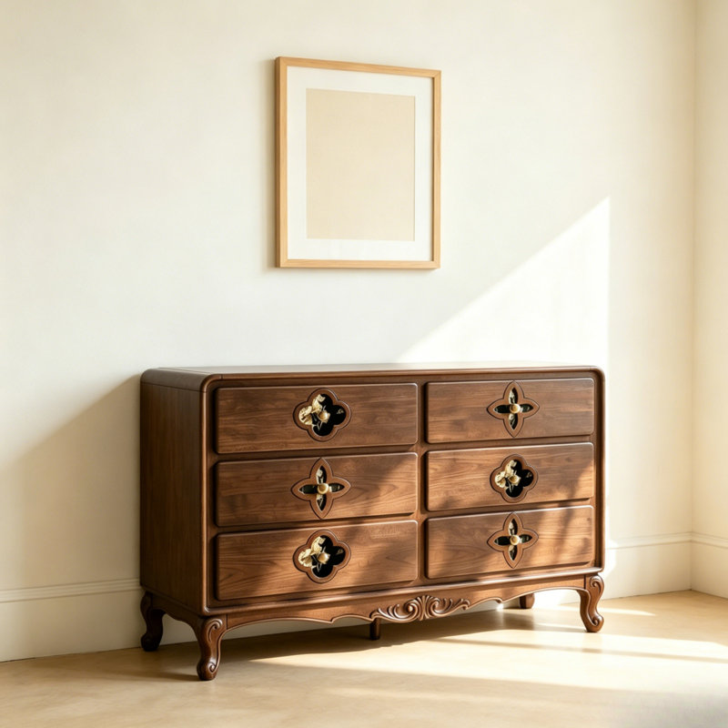 Retro minimalist high-end sideboard