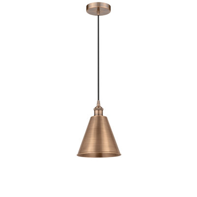 Luminaire suspendu conique 1 lumière