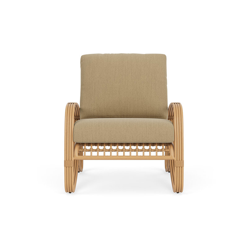 Riviera Outdoor Armchair, Loveboat Saffron