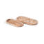 Marbre véritable Vanta beige 2 pièces Plateau-132254293