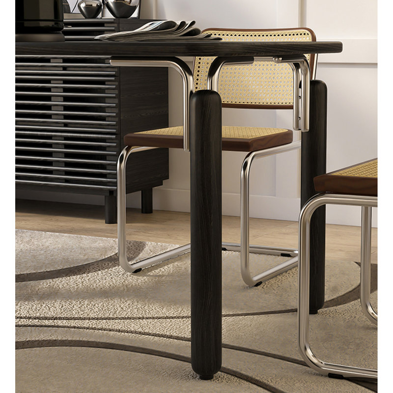 Table de salle à manger Minimalist, H 29,53 po x L 55,12 po x l 27,56 po