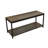 Therese Upholstered Bamboo Bench with Shelves
